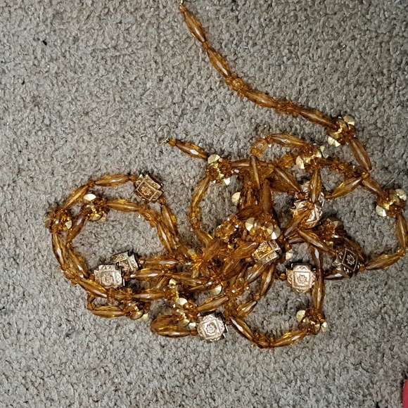 AMBER Bead Garland - Picture 1 of 8